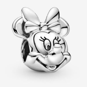 ❤️💛🖤 Pandora Authentic Minnie Mouse Head Charm 🖤💛❤️